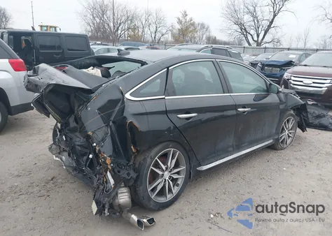 2015 Hyundai Sonata Sport 2.0T из США, поврежденный, VIN 5NPE34ABXFH090872